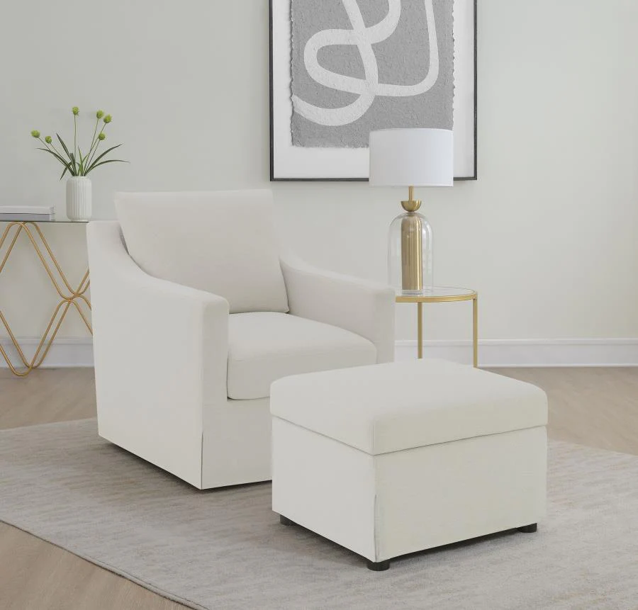 Winter - Upholstered Hydraulic Lift Top Storage Ottoman - Image 23