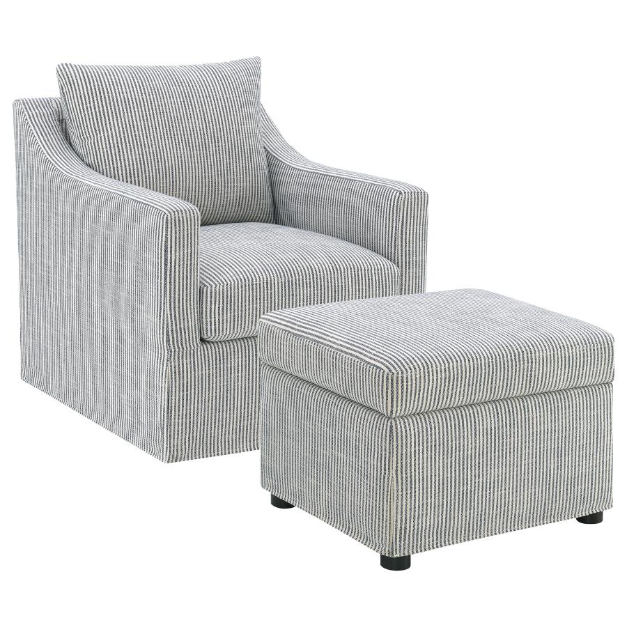 Winter - Upholstered Hydraulic Lift Top Storage Ottoman - Image 25