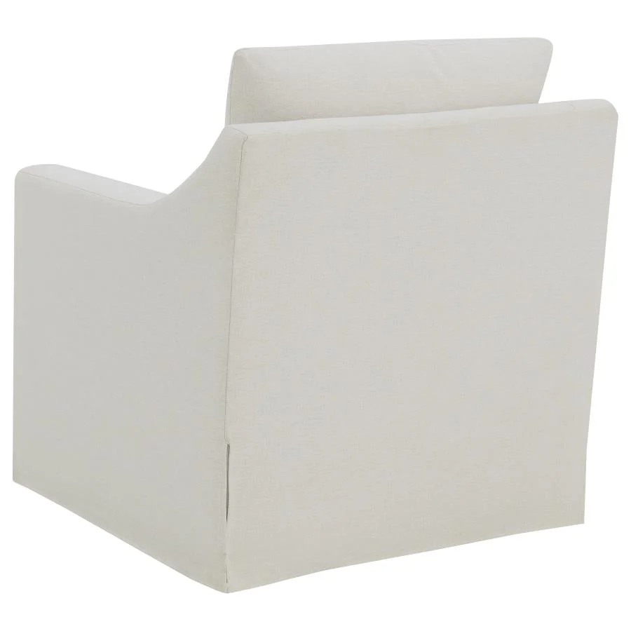 Winter - Upholstered Sloped Arm Accent Swivel Chair - Image 12