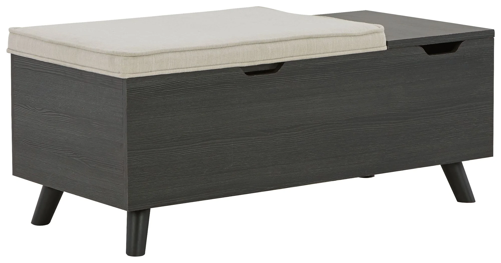 Yarlow - Storage Bench - Dark Gray - Image 4