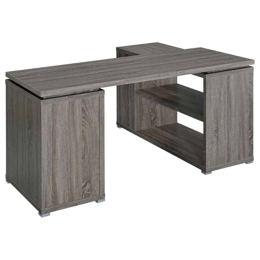 Yvette - 3-Drawer L-Shape Computer Desk - Image 27