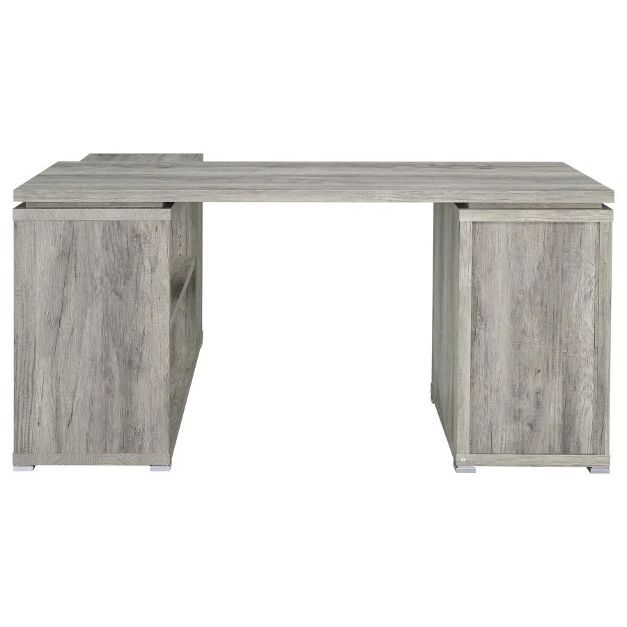 Yvette - 3-Drawer L-Shape Computer Desk - Image 32