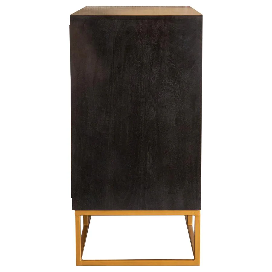 Zara - 2-Door Wood Accent Storage Cabinet - Image 7