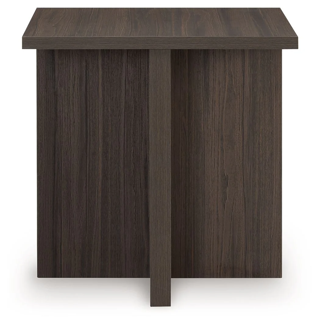 Zendex - Occasional Table Set (Set of 2) - Brown - Image 6