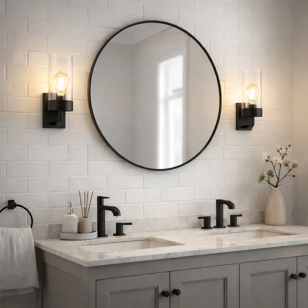 Zephyr - Single Light Sconce - Black / Clear - Image 3