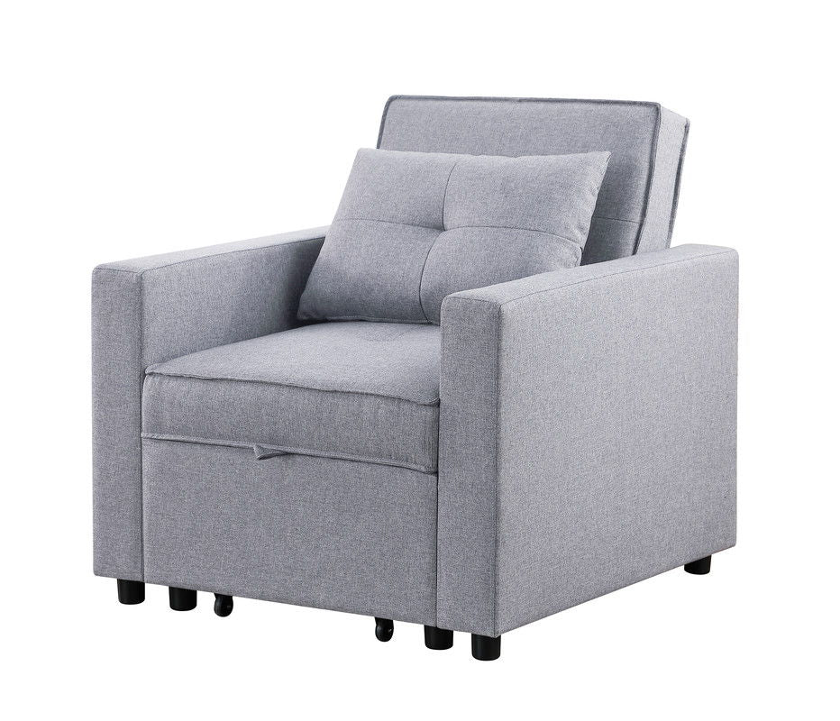 Zoey - Convertible Sleeper Chair With Side Pocket - Image 6