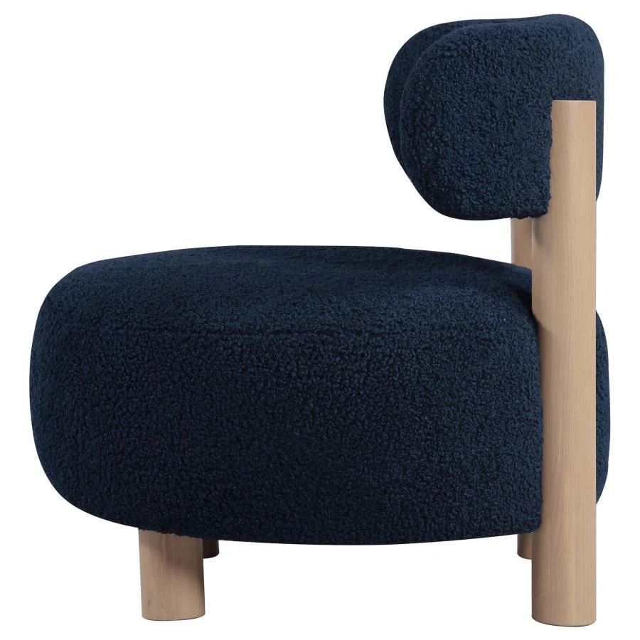 Zonie - Boucle Upholstered Barrel Back Accent Chair - Image 10